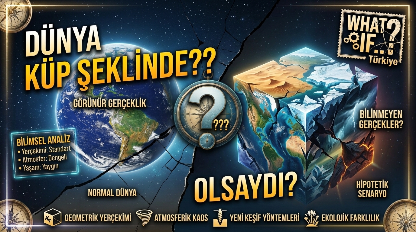 Dünya Küp Şeklinde Olsaydı?